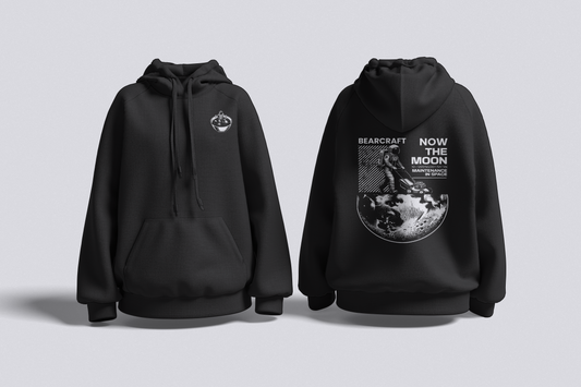 Maintenance in Space - Moon Duty Edition | Unisex Oversized Hoodie