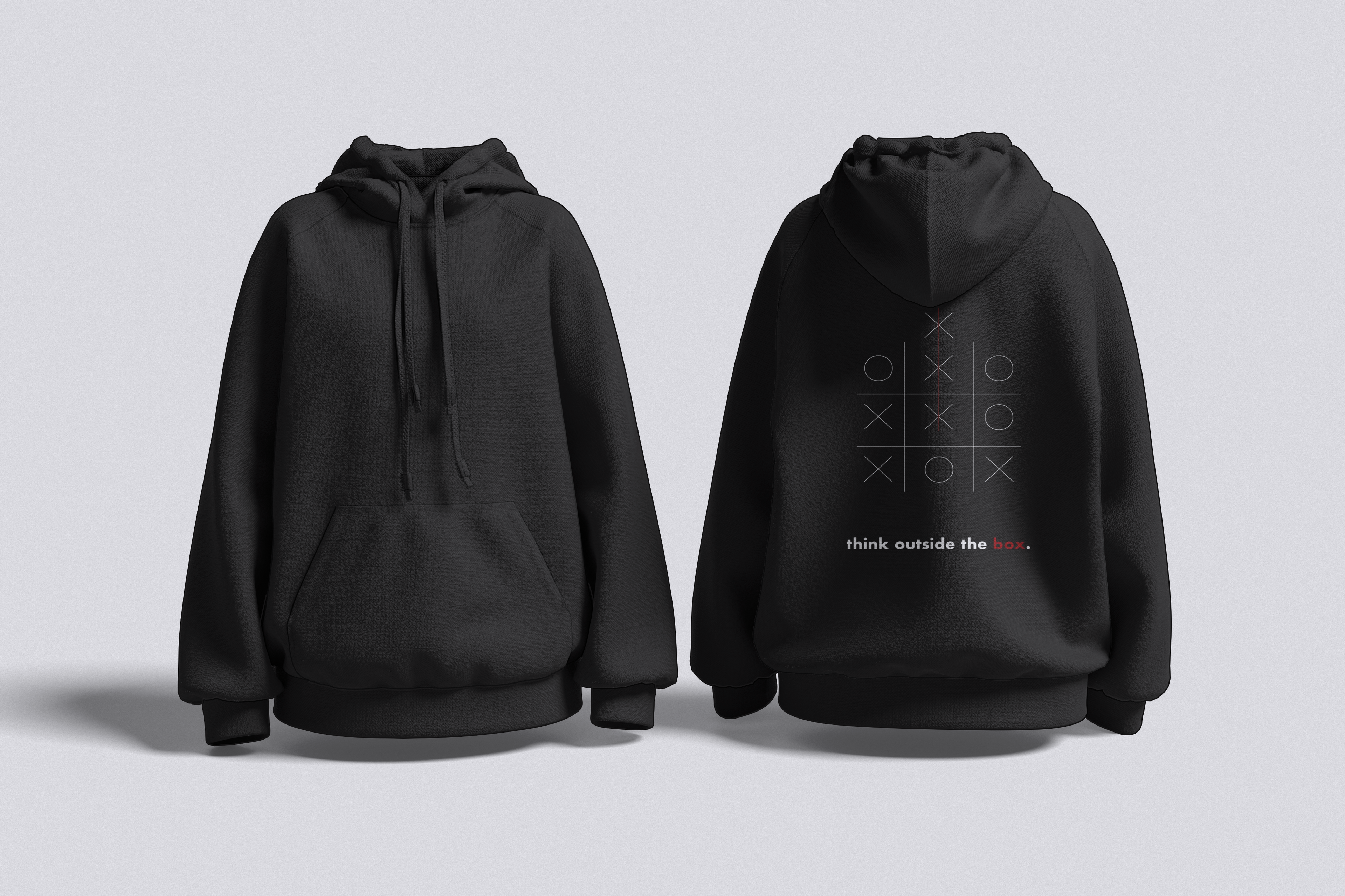 The Think Out of the Box | Unisex Oversized Hoodie