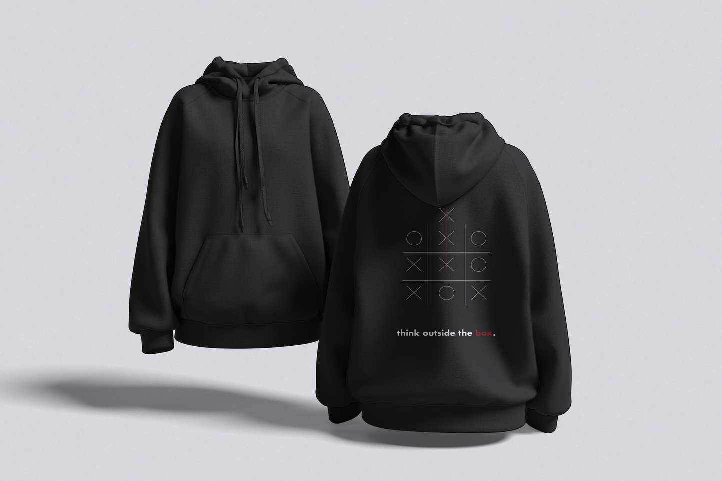 The Think Out of the Box | Unisex Oversized Hoodie