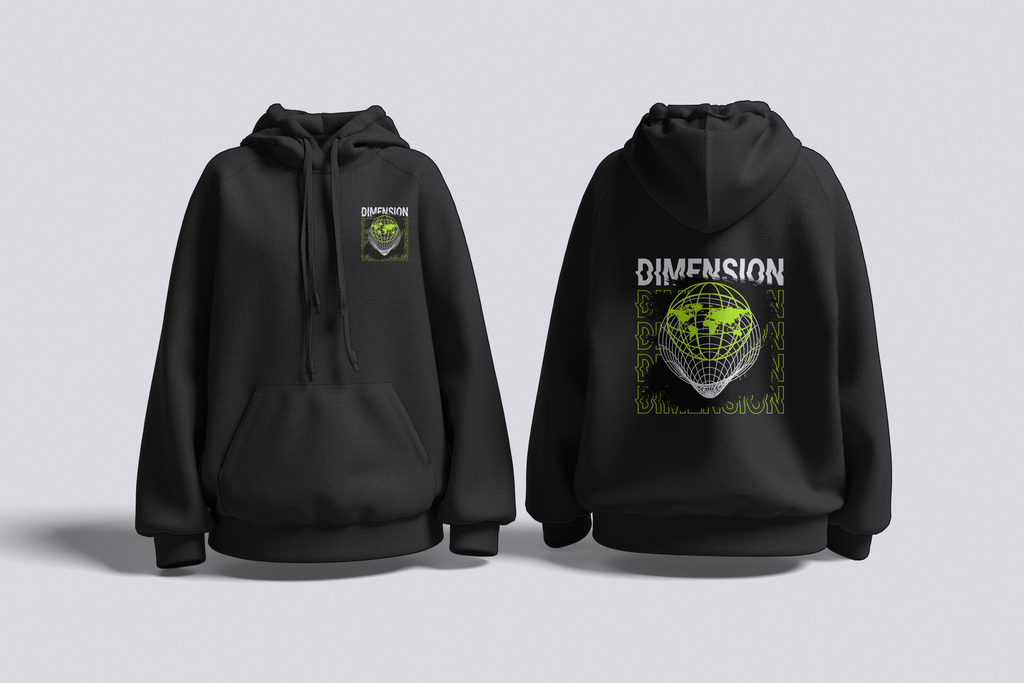 The Dimension | Unisex Oversized Hoodie
