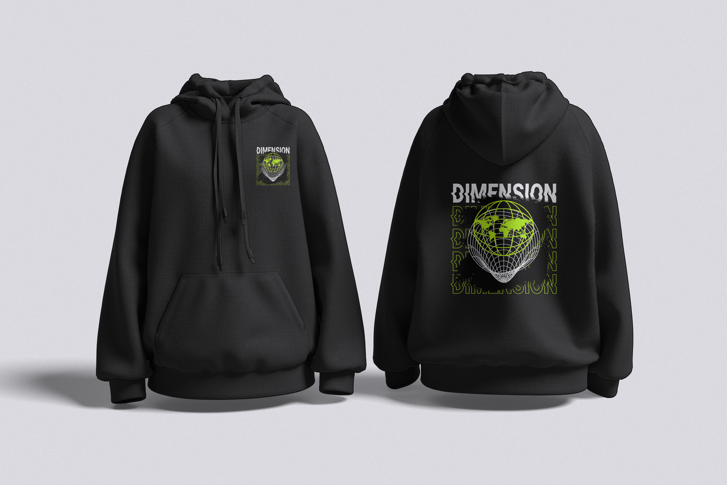 The Dimension | Unisex Oversized Hoodie