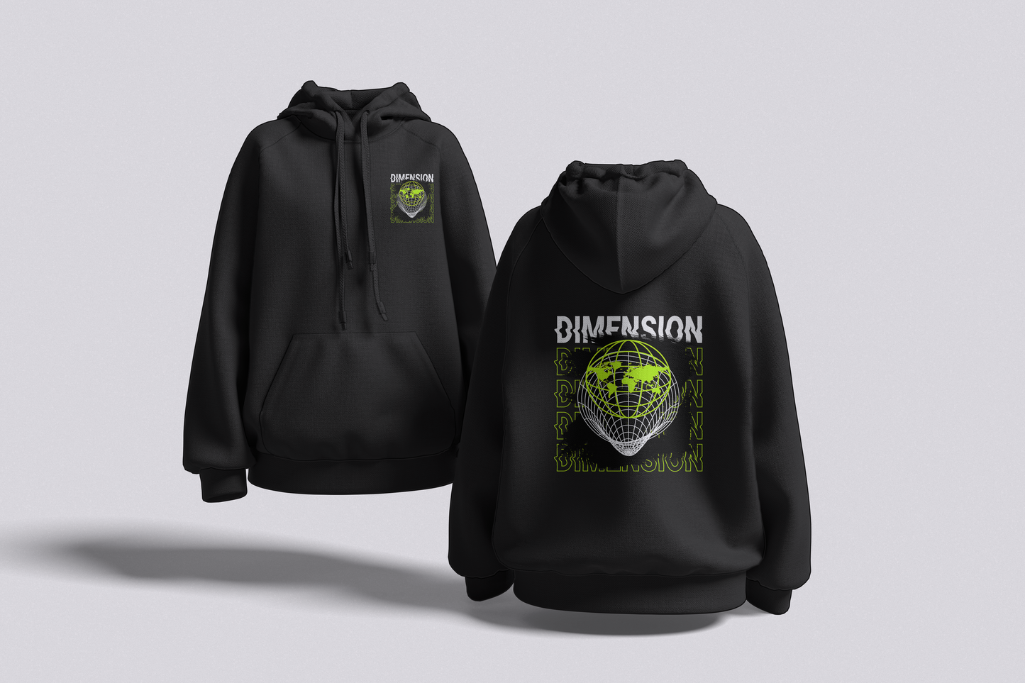 The Dimension | Unisex Oversized Hoodie