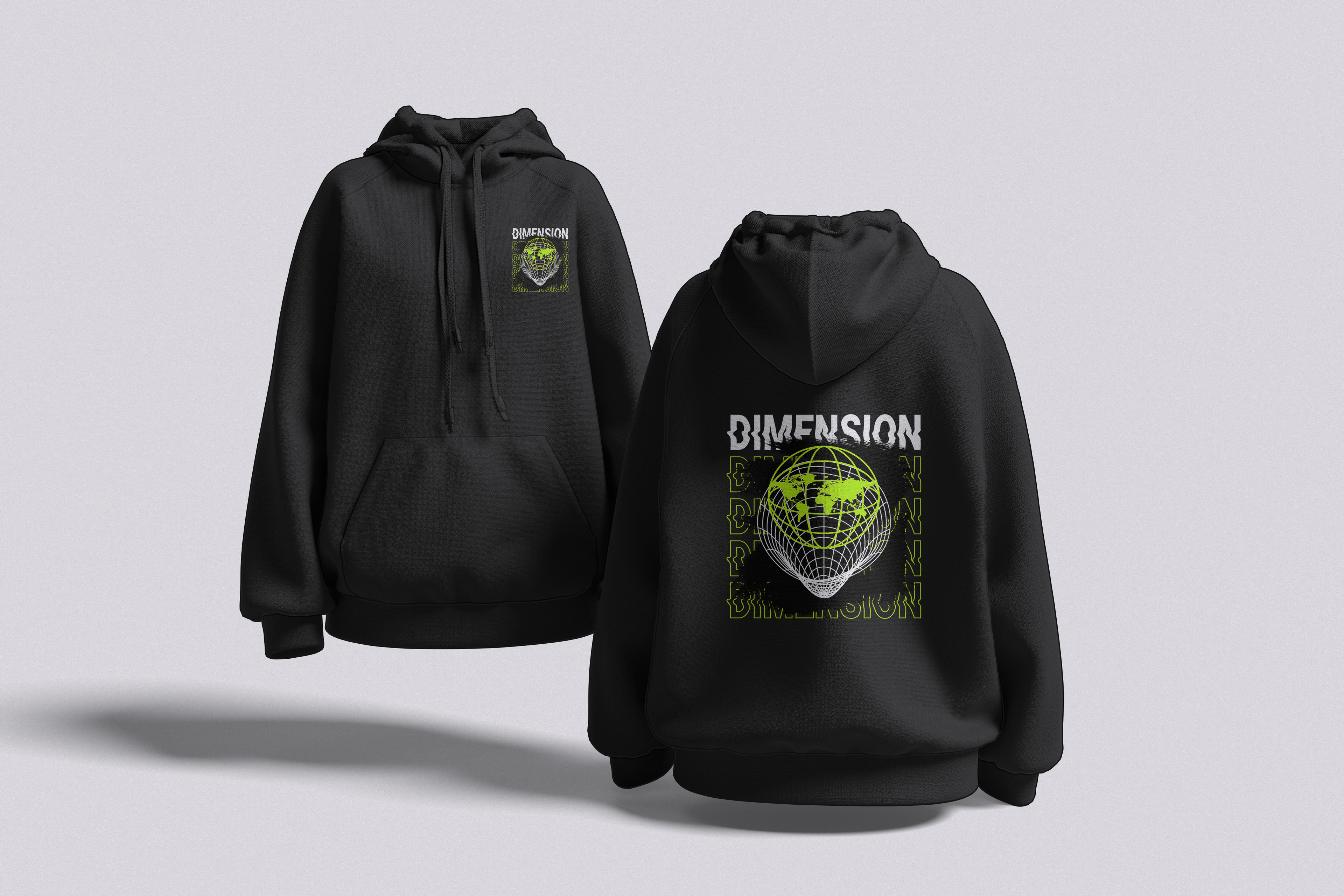 The Dimension | Unisex Oversized Hoodie