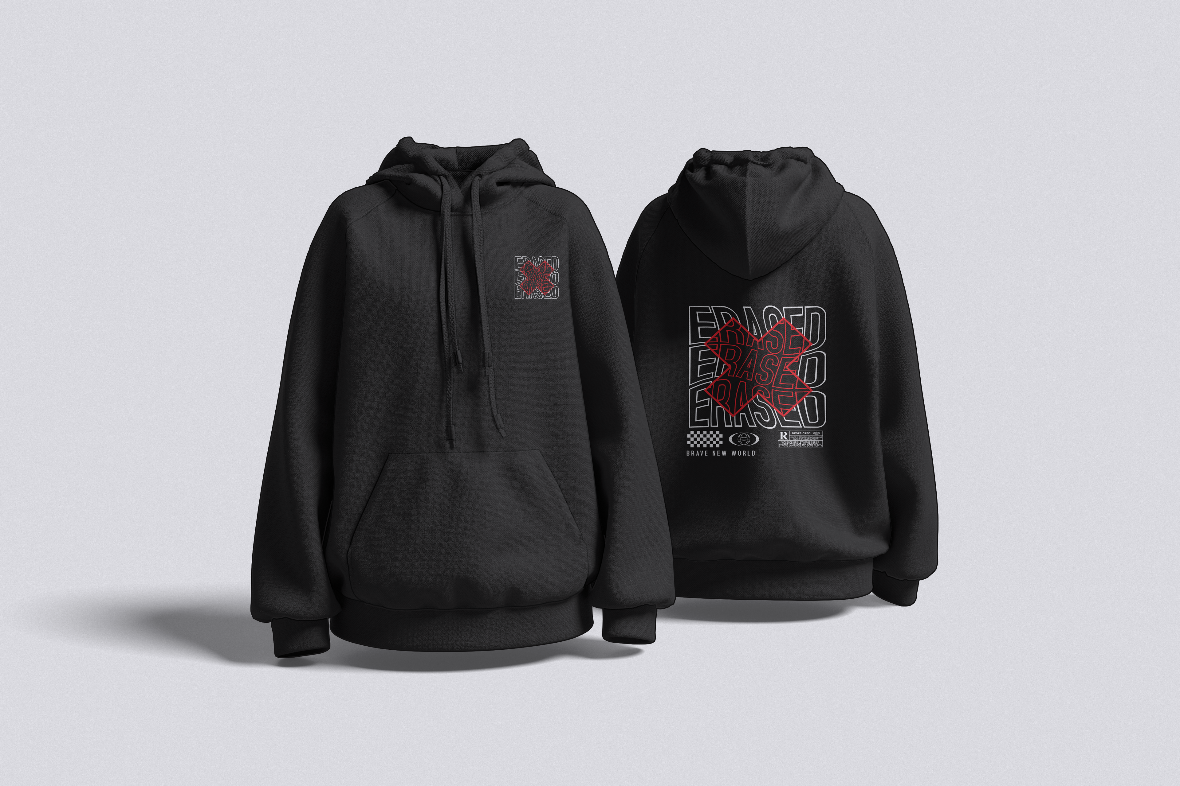 The ERASED | Unisex Oversized Hoodie