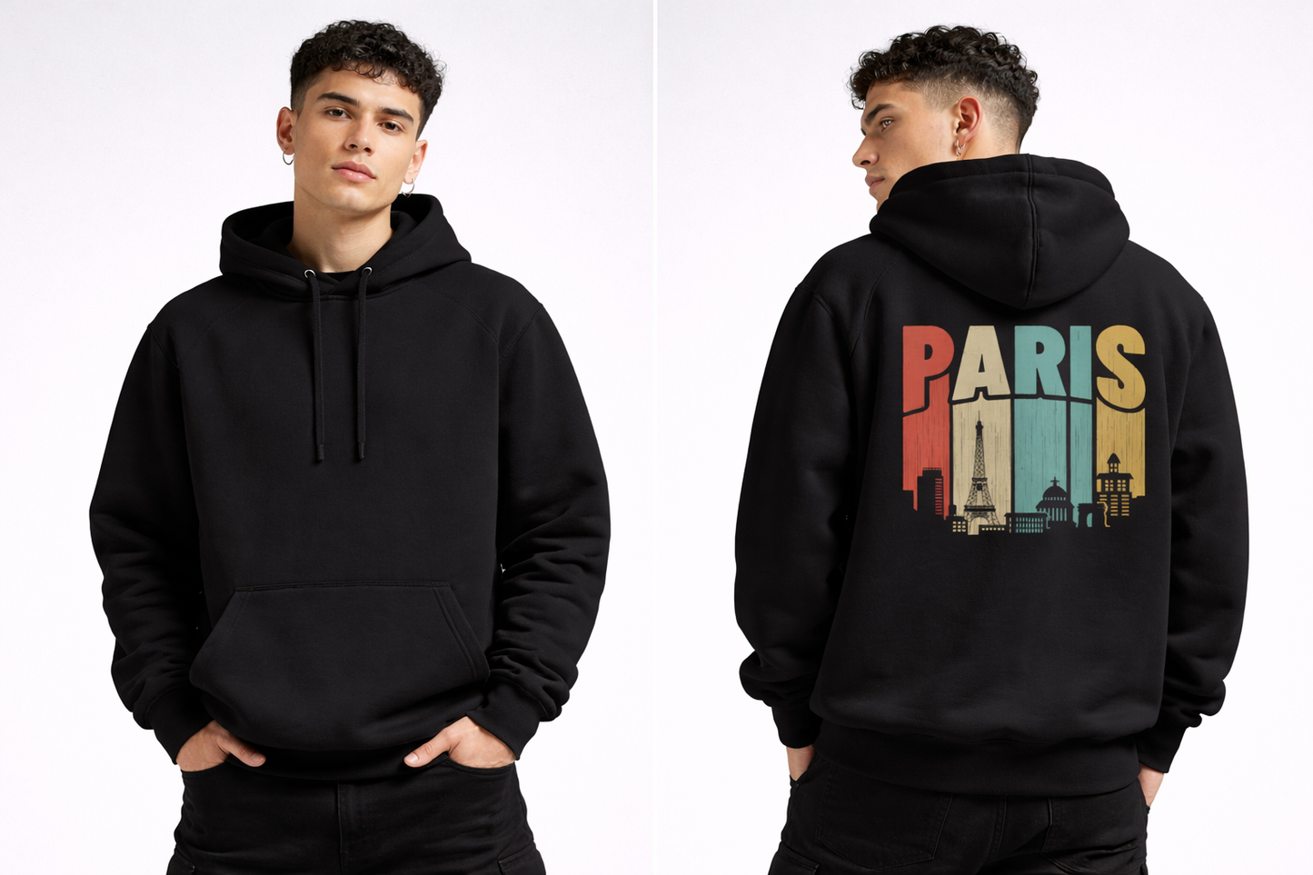 The Stunning Paris | Unisex Oversized Hoodie