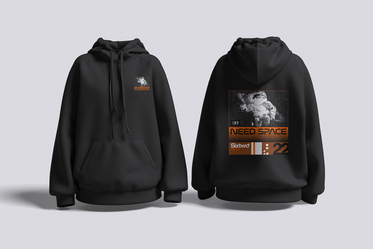 The Need Space - Moon Duty Edition | Unisex Oversized Hoodie