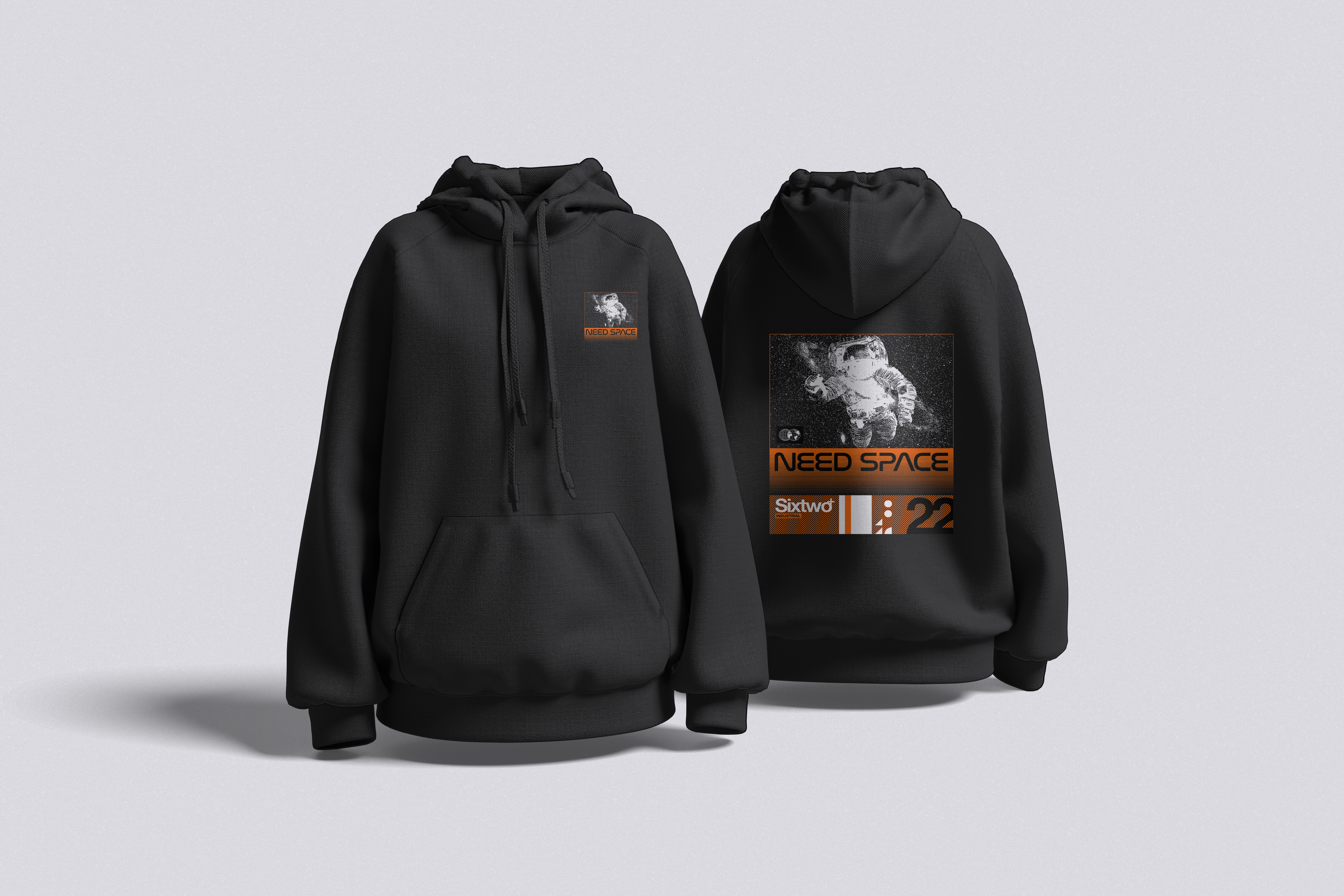 The Need Space - Moon Duty Edition | Unisex Oversized Hoodie